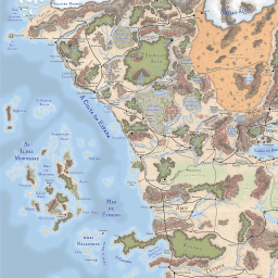 Faerun Map - LoreMaps