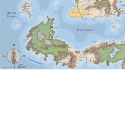 Faerun Map - LoreMaps